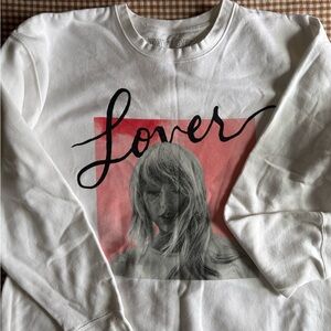 Taylor Swift Lover Crewneck 2XL